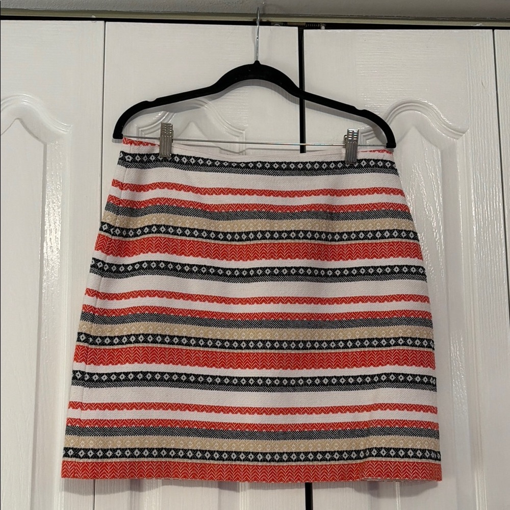 LOFT Women’s Striped Multicolor Skirt